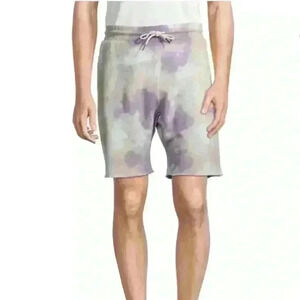 Joe’s Jeans Tie-Dye Terry Knit Shorts Men’s Size Medium Grey